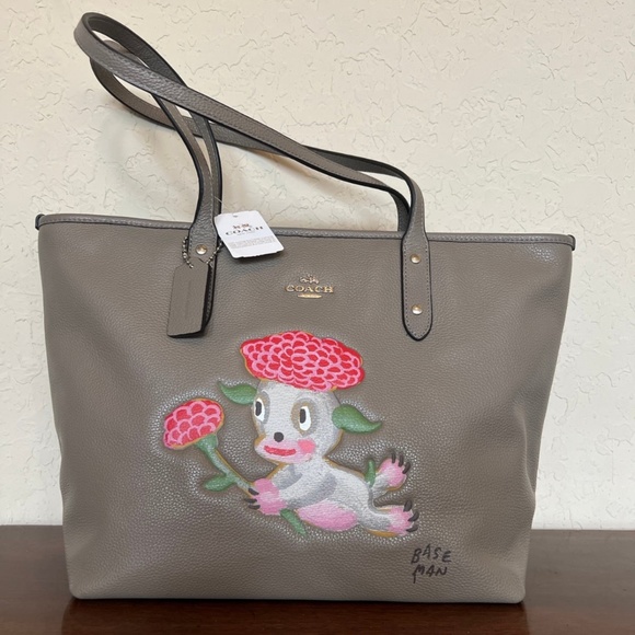 Coach Handbags - Coach x Baseman Lou City Zip Tote